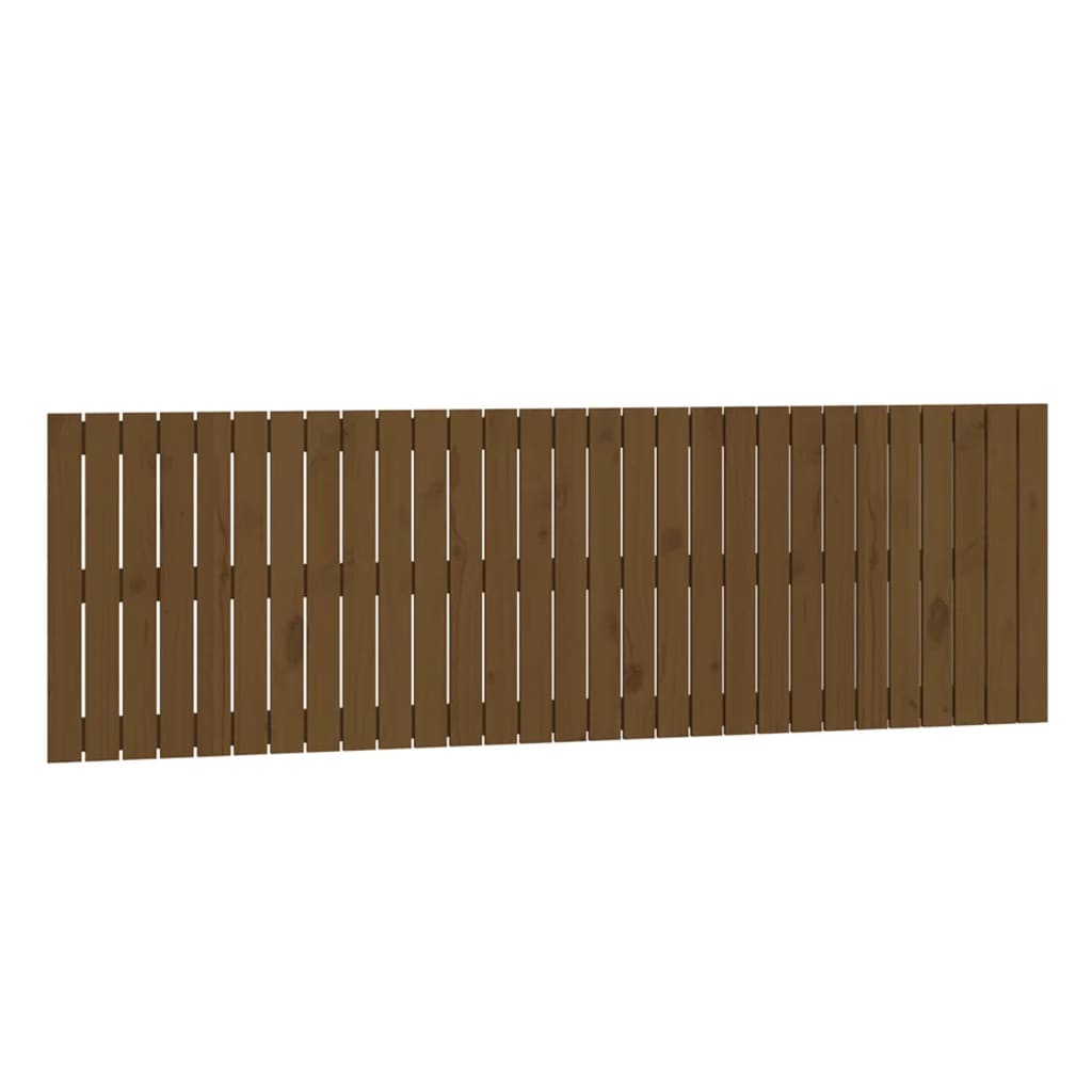 vidaXL Tăblie de pat pentru perete, maro miere, 185x3x60 cm vidaXL Tăblie de pat pentru perete, maro miere, 185x3x60 cm