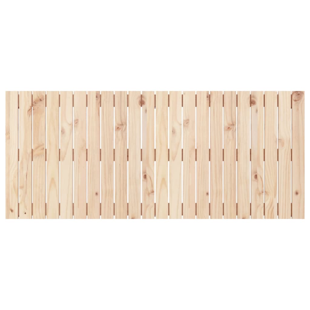 vidaXL Tăblie de pat pentru perete, 140x3x60 cm, lemn masiv de pin
