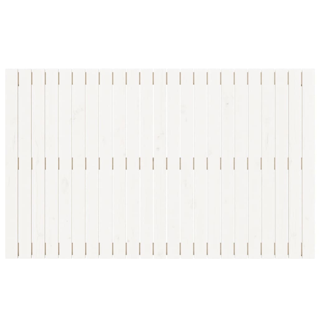 vidaXL Tăblie de pat pentru perete, alb, 147x3x90 cm, lemn masiv pin vidaXL Tăblie de pat pentru perete, alb, 147x3x90 cm, lemn masiv pin