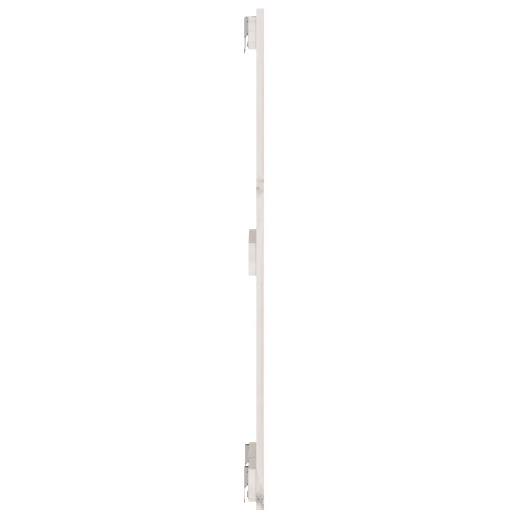 vidaXL Tăblie de pat pentru perete, alb, 82,5x3x90 cm, lemn masiv pin vidaXL Tăblie de pat pentru perete, alb, 82,5x3x90 cm, lemn masiv pin