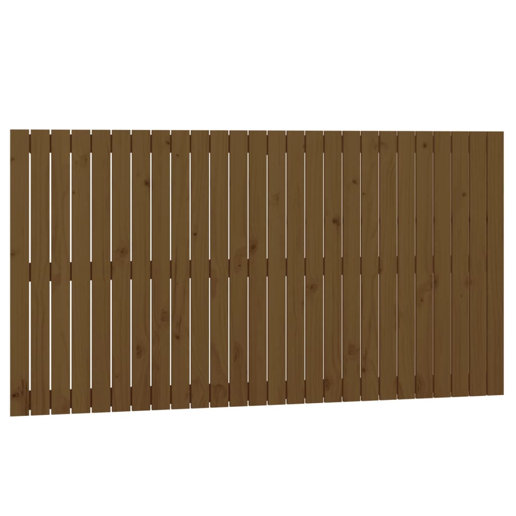 vidaXL Tăblie de pat pentru perete, maro miere, 166x3x90 cm, lemn pin vidaXL Tăblie de pat pentru perete, maro miere, 166x3x90 cm, lemn pin