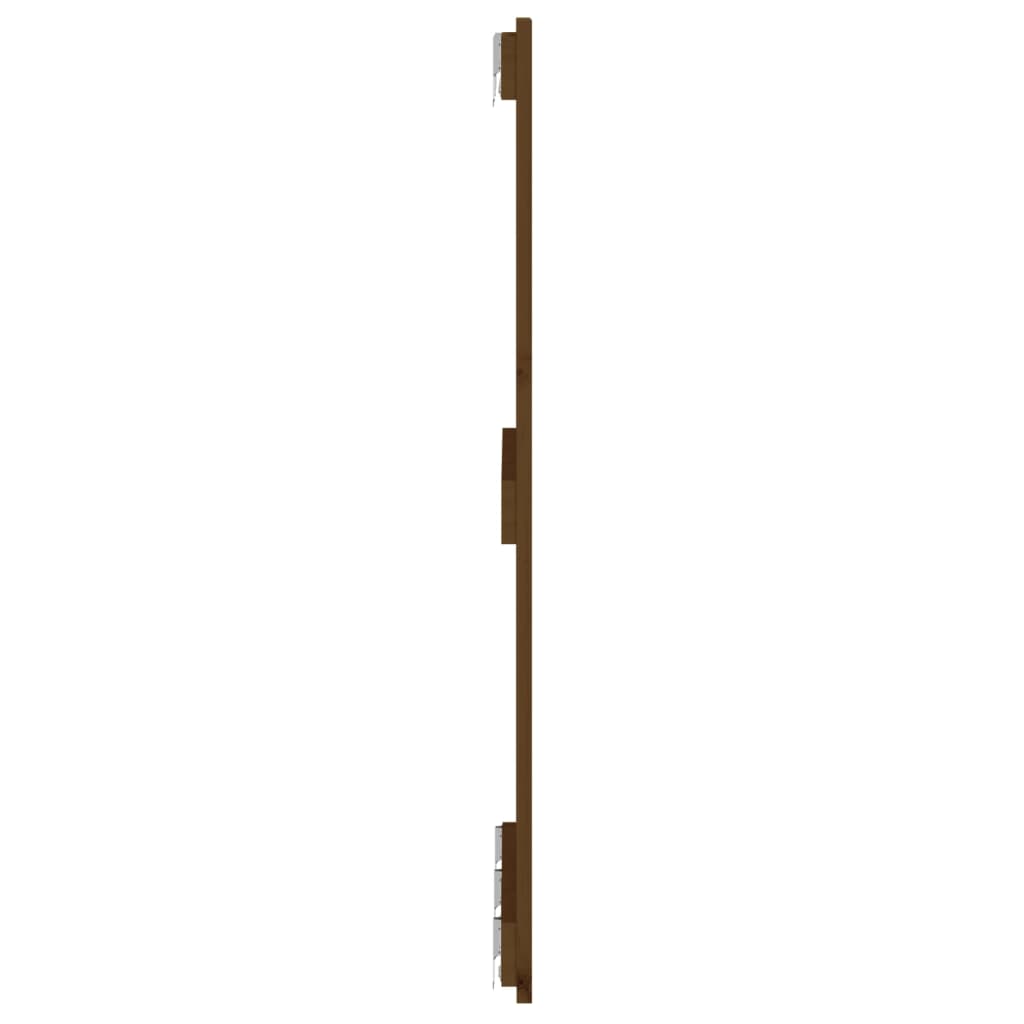 vidaXL Tăblie de pat pentru perete, maro miere, 166x3x90 cm, lemn pin vidaXL Tăblie de pat pentru perete, maro miere, 166x3x90 cm, lemn pin