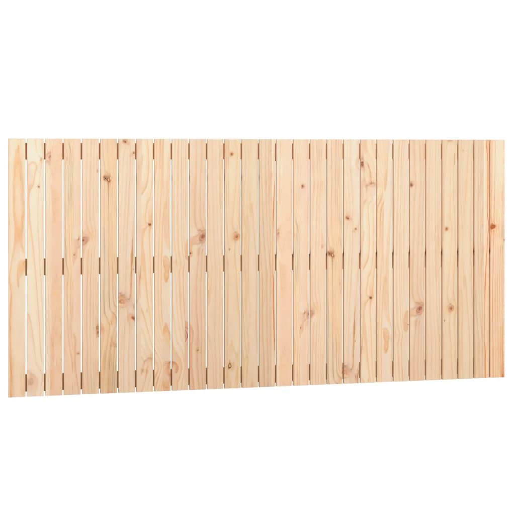 vidaXL Tăblie de pat pentru perete, 185x3x90 cm, lemn masiv de pin