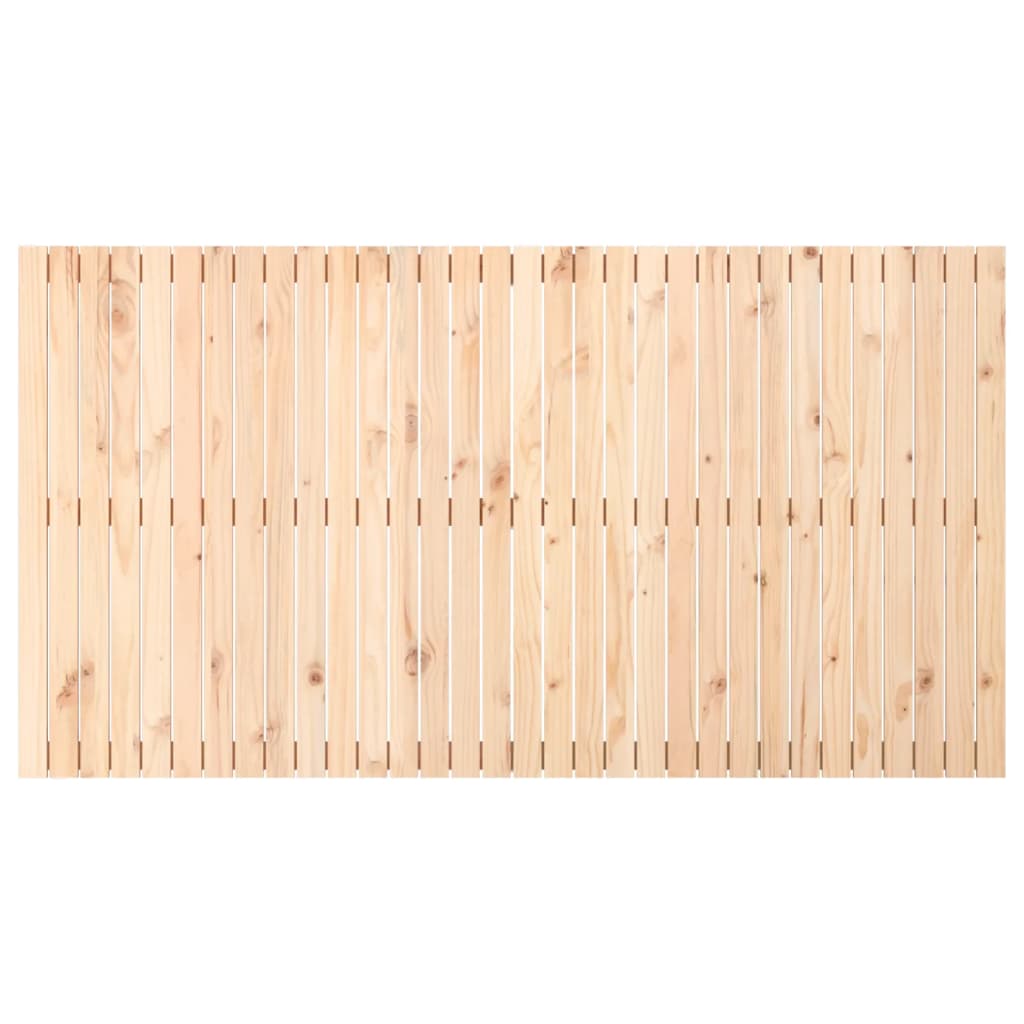 vidaXL Tăblie de pat pentru perete, 204x3x110 cm, lemn masiv de pin