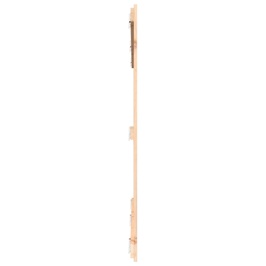 vidaXL Tăblie de pat pentru perete, 204x3x110 cm, lemn masiv de pin