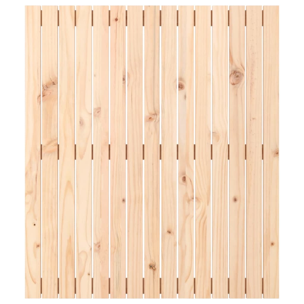 vidaXL Tăblie de pat pentru perete, 95,5x3x110 cm, lemn masiv de pin