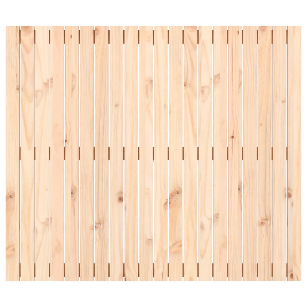 vidaXL Tăblie de pat pentru perete, 127,5x3x110 cm, lemn masiv de pin