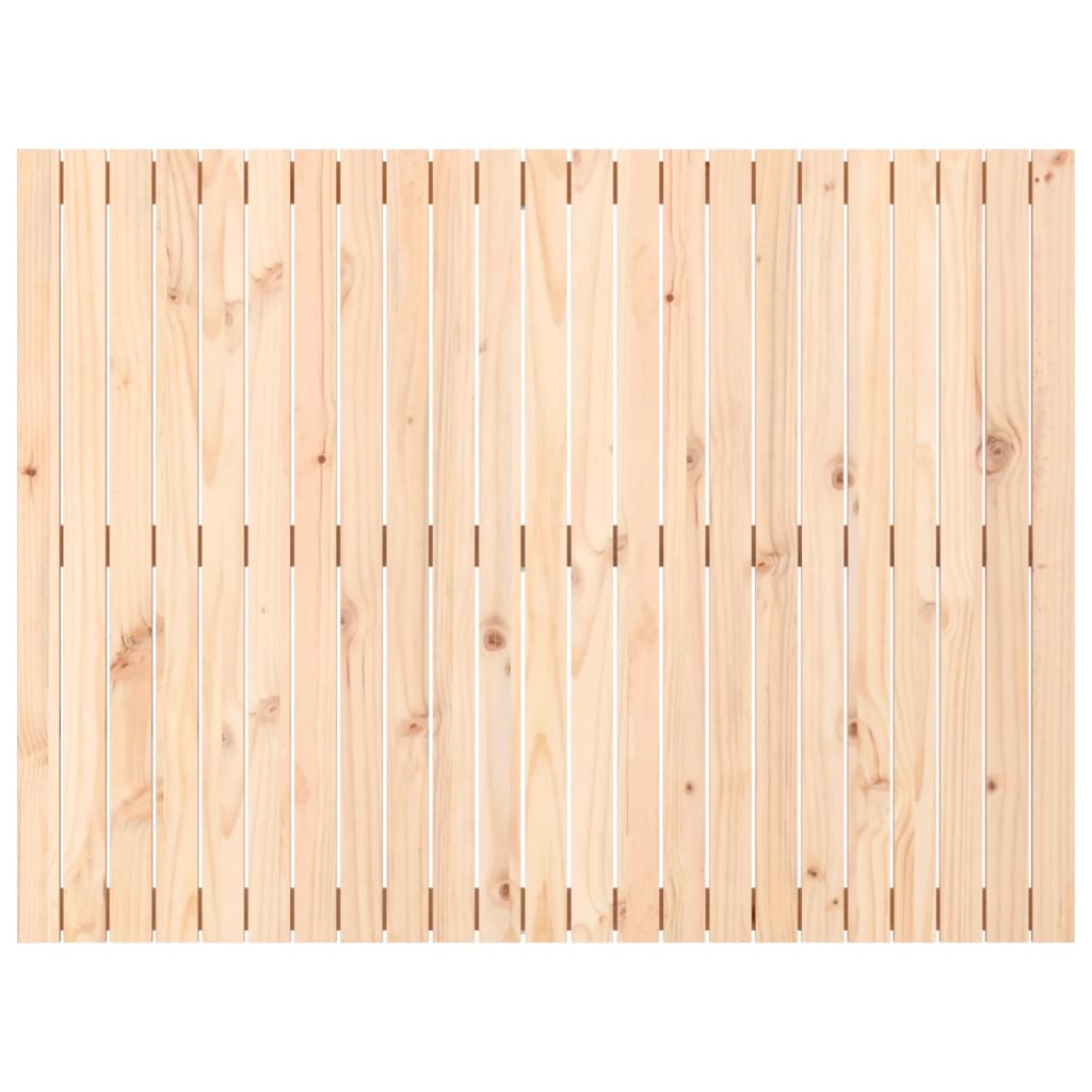 vidaXL Tăblie de pat pentru perete, 146,5x3x110 cm, lemn masiv de pin vidaXL Tăblie de pat pentru perete, 146,5x3x110 cm, lemn masiv de pin