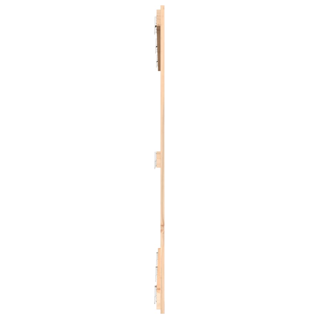 vidaXL Tăblie de pat pentru perete, 146,5x3x110 cm, lemn masiv de pin vidaXL Tăblie de pat pentru perete, 146,5x3x110 cm, lemn masiv de pin