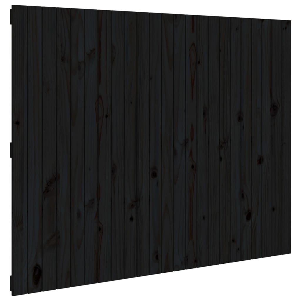 vidaXL Tăblie de pat pentru perete, negru, 159,5x3x90 cm vidaXL Tăblie de pat pentru perete, negru, 159,5x3x90 cm