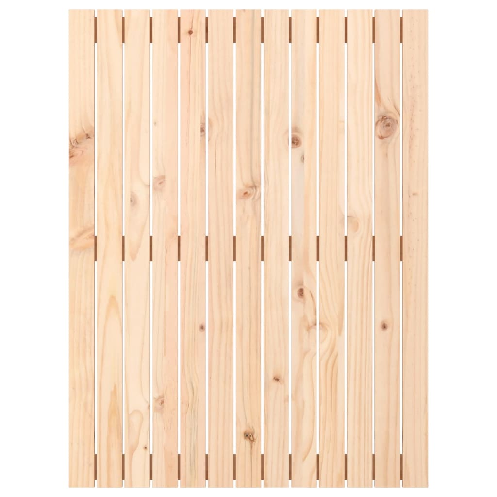 vidaXL Tăblie de pat pentru perete, 82,5x3x110 cm, lemn masiv de pin