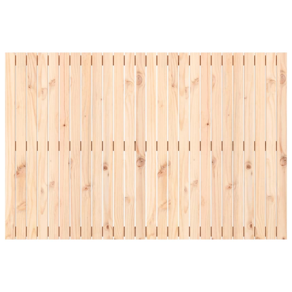 vidaXL Tăblie de pat pentru perete, 166x3x110 cm, lemn masiv de pin