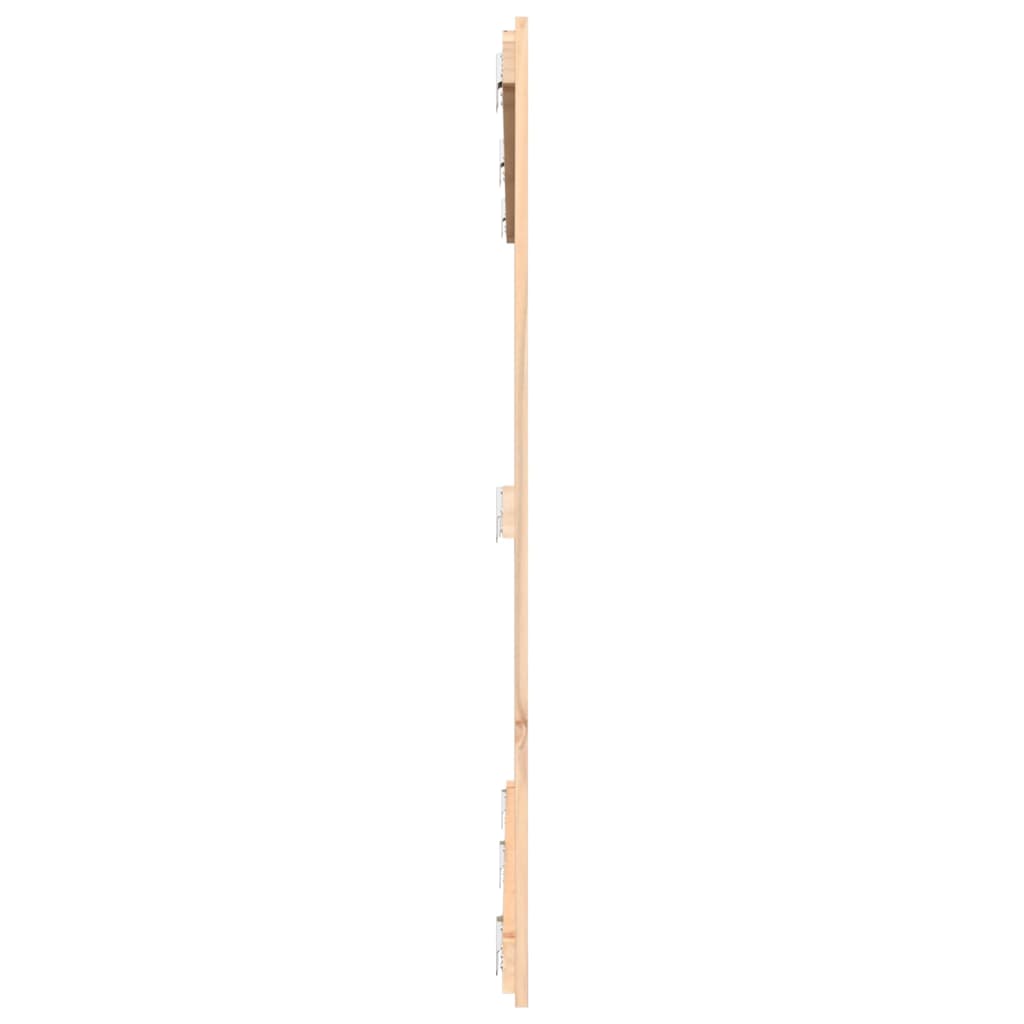 vidaXL Tăblie de pat pentru perete, 166x3x110 cm, lemn masiv de pin