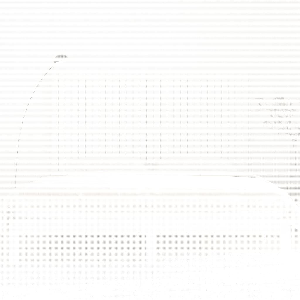 vidaXL Tăblie de pat pentru perete, alb, 185x3x110 cm, lemn masiv pin