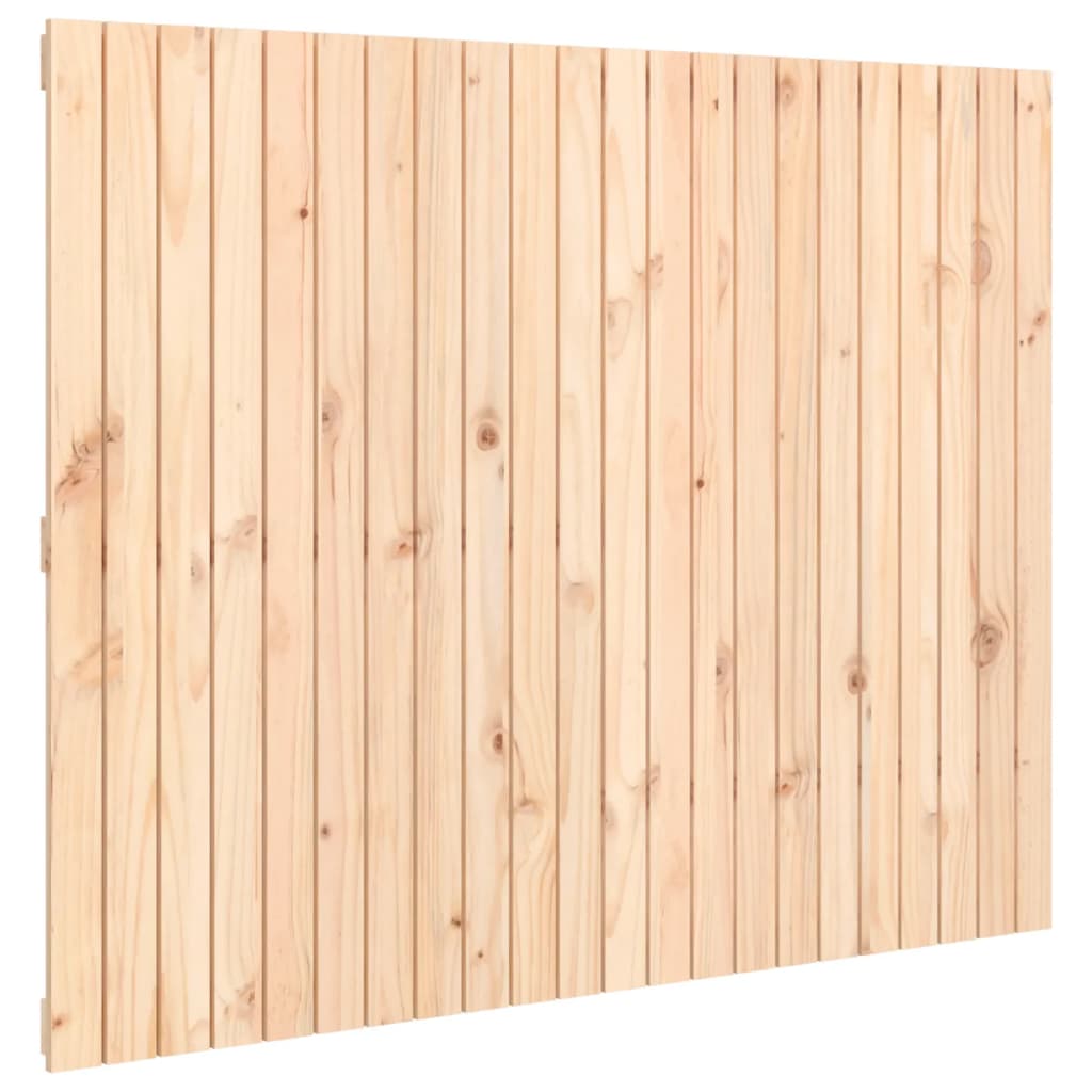 vidaXL Tăblie de pat pentru perete, 140x3x110 cm, lemn masiv de pin