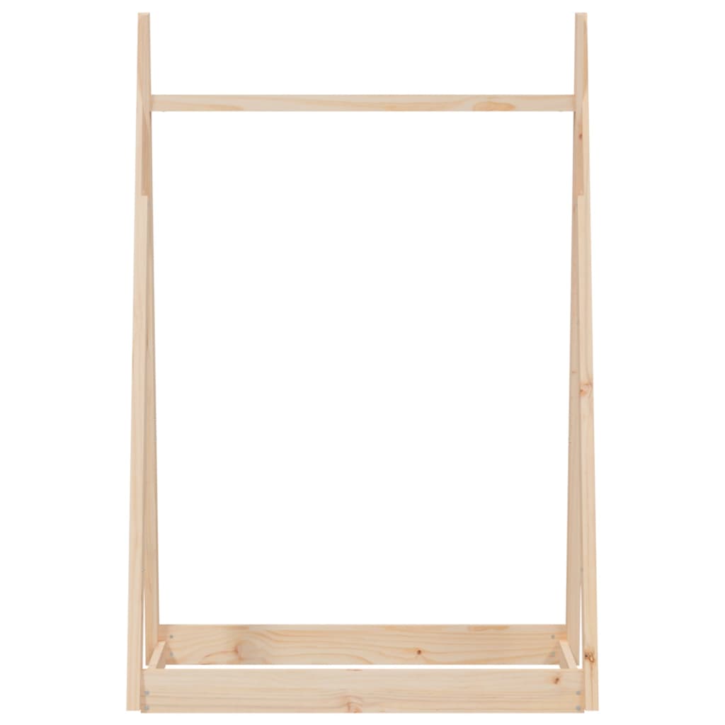 vidaXL Suport pentru haine, 100x45x150 cm, lemn masiv de pin vidaXL Suport pentru haine, 100x45x150 cm, lemn masiv de pin
