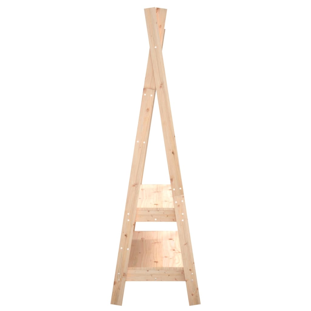 vidaXL Suport pentru haine, 100x45,5x150 cm, lemn masiv de pin vidaXL Suport pentru haine, 100x45,5x150 cm, lemn masiv de pin