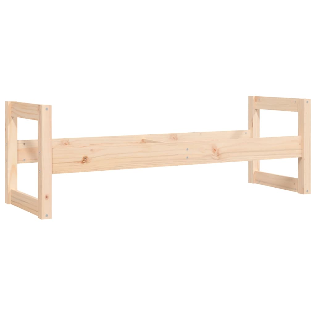 vidaXL Suport de anvelope, 120x40x40 cm, lemn masiv de pin vidaXL Suport de anvelope, 120x40x40 cm, lemn masiv de pin