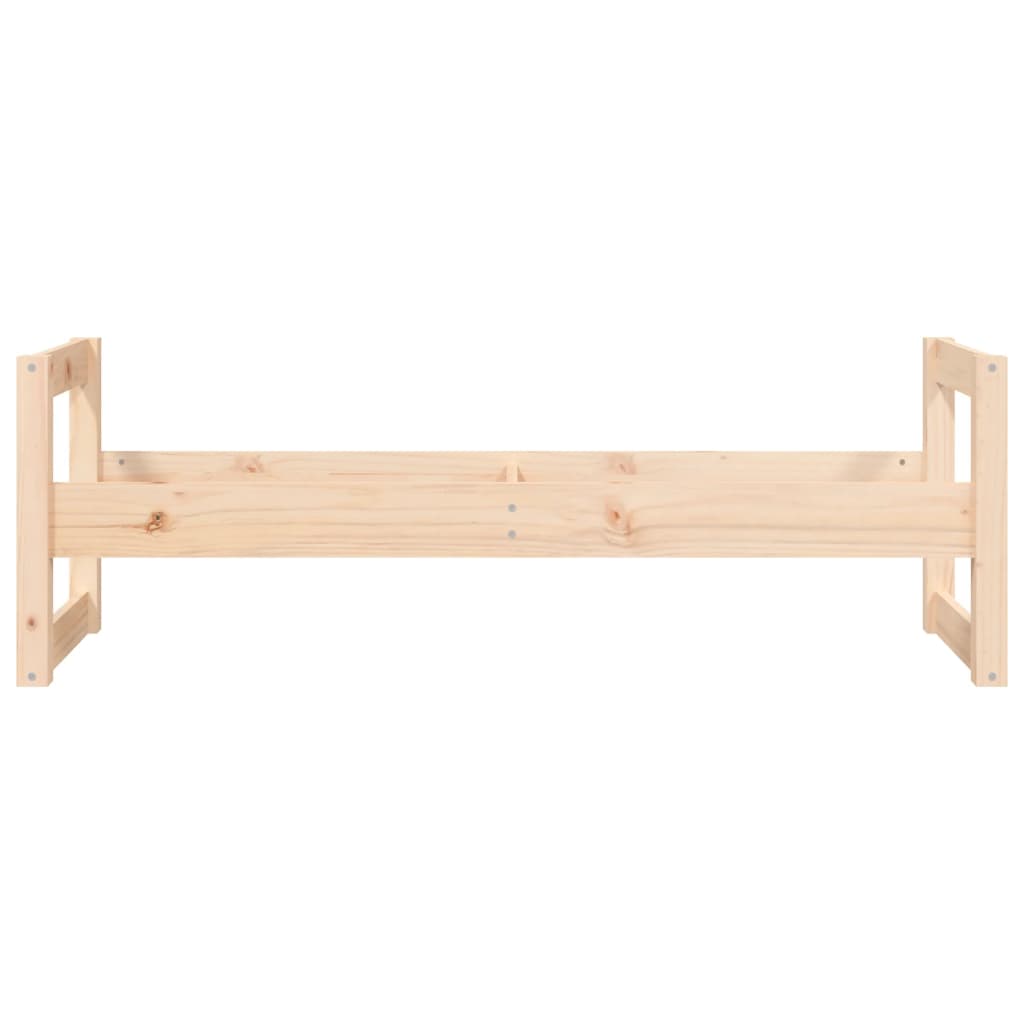 vidaXL Suport de anvelope, 120x40x40 cm, lemn masiv de pin vidaXL Suport de anvelope, 120x40x40 cm, lemn masiv de pin
