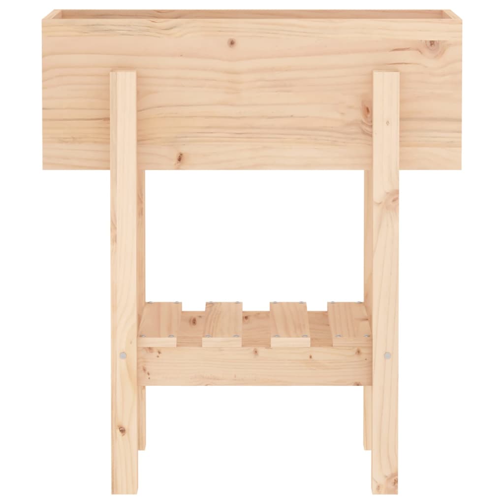 vidaXL Jardinieră de grădină, 62x30x69 cm, lemn masiv de pin vidaXL Jardinieră de grădină, 62x30x69 cm, lemn masiv de pin