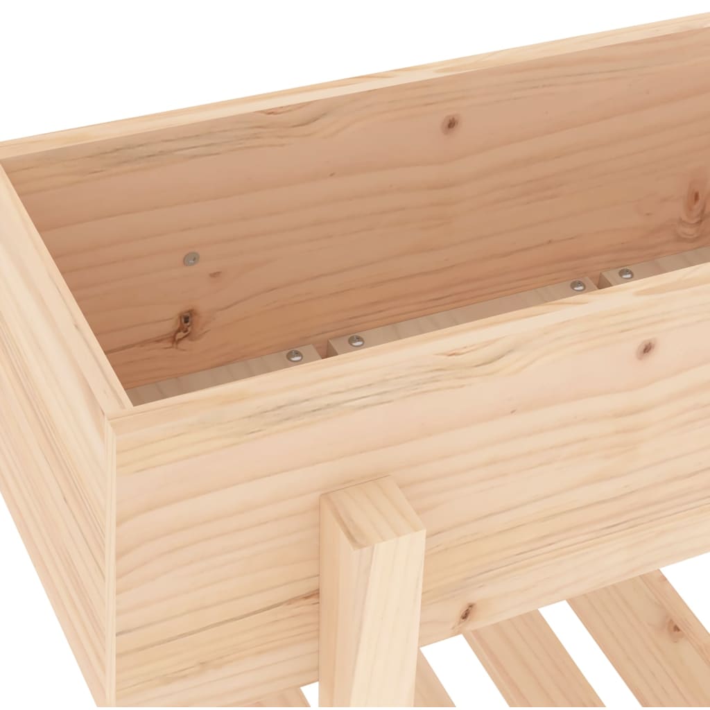vidaXL Jardinieră de grădină, 62x30x69 cm, lemn masiv de pin vidaXL Jardinieră de grădină, 62x30x69 cm, lemn masiv de pin