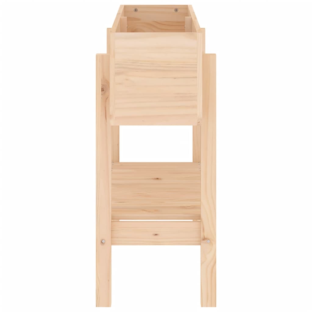 vidaXL Strat înălțat de grădină, 101x30x69 cm, lemn masiv de pin