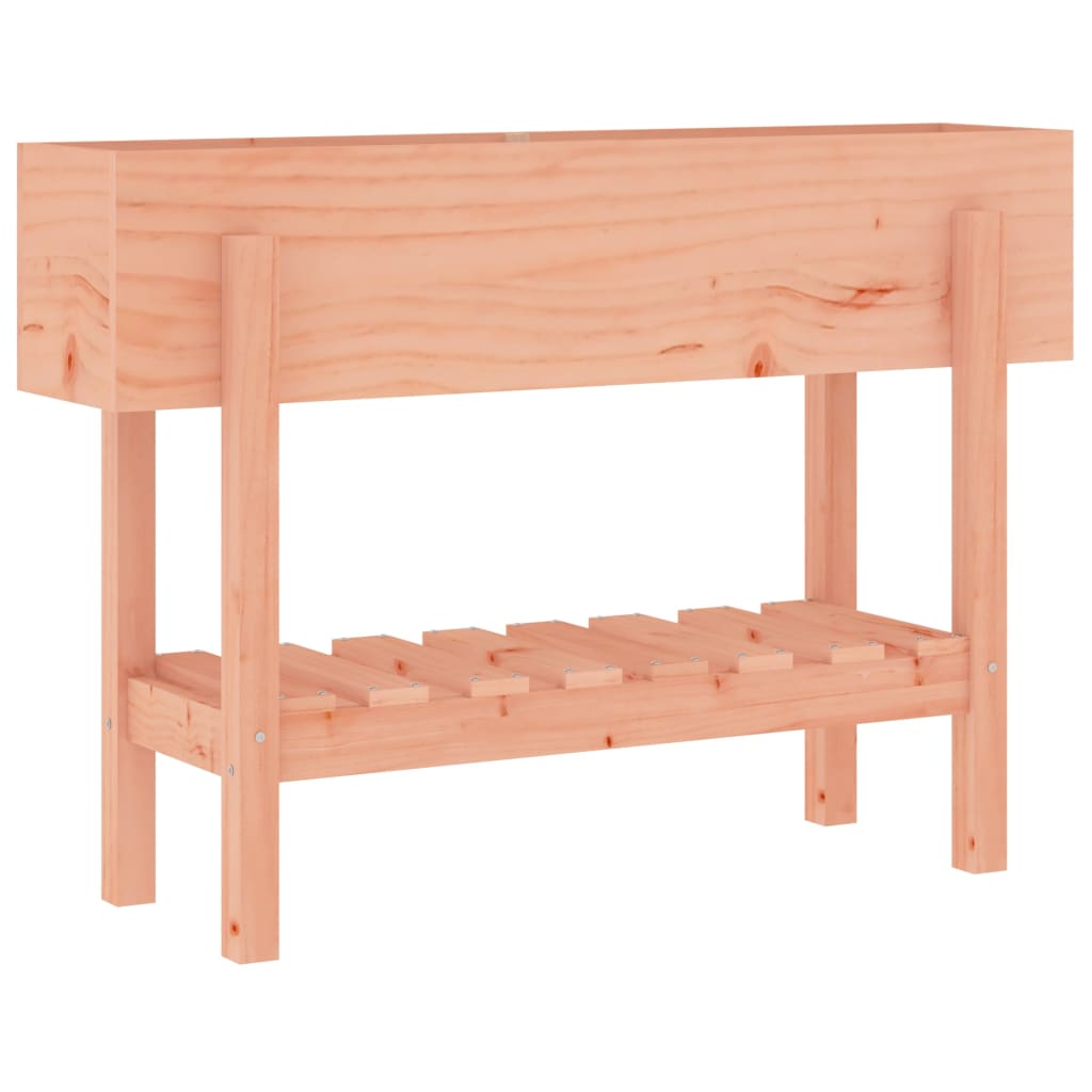 vidaXL Strat înălțat de grădină, 101x30x69 cm, lemn masiv Douglas vidaXL Strat înălțat de grădină, 101x30x69 cm, lemn masiv Douglas