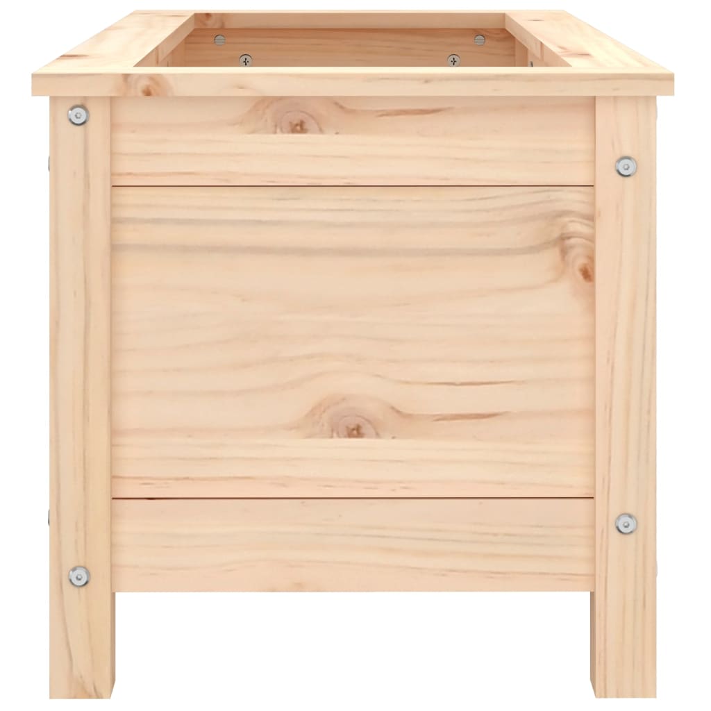 vidaXL Jardinieră de grădină, 82,5x40x39 cm, lemn masiv de pin