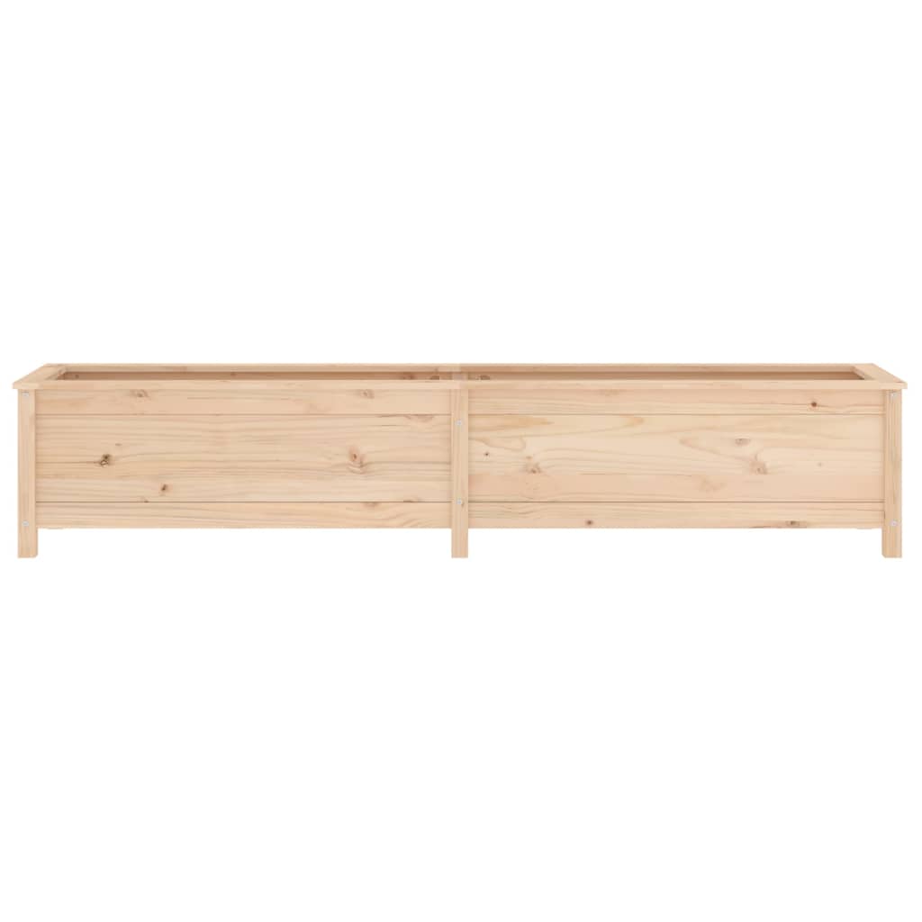 vidaXL Strat înălțat de grădină, 199,5x40x39 cm, lemn masiv de pin