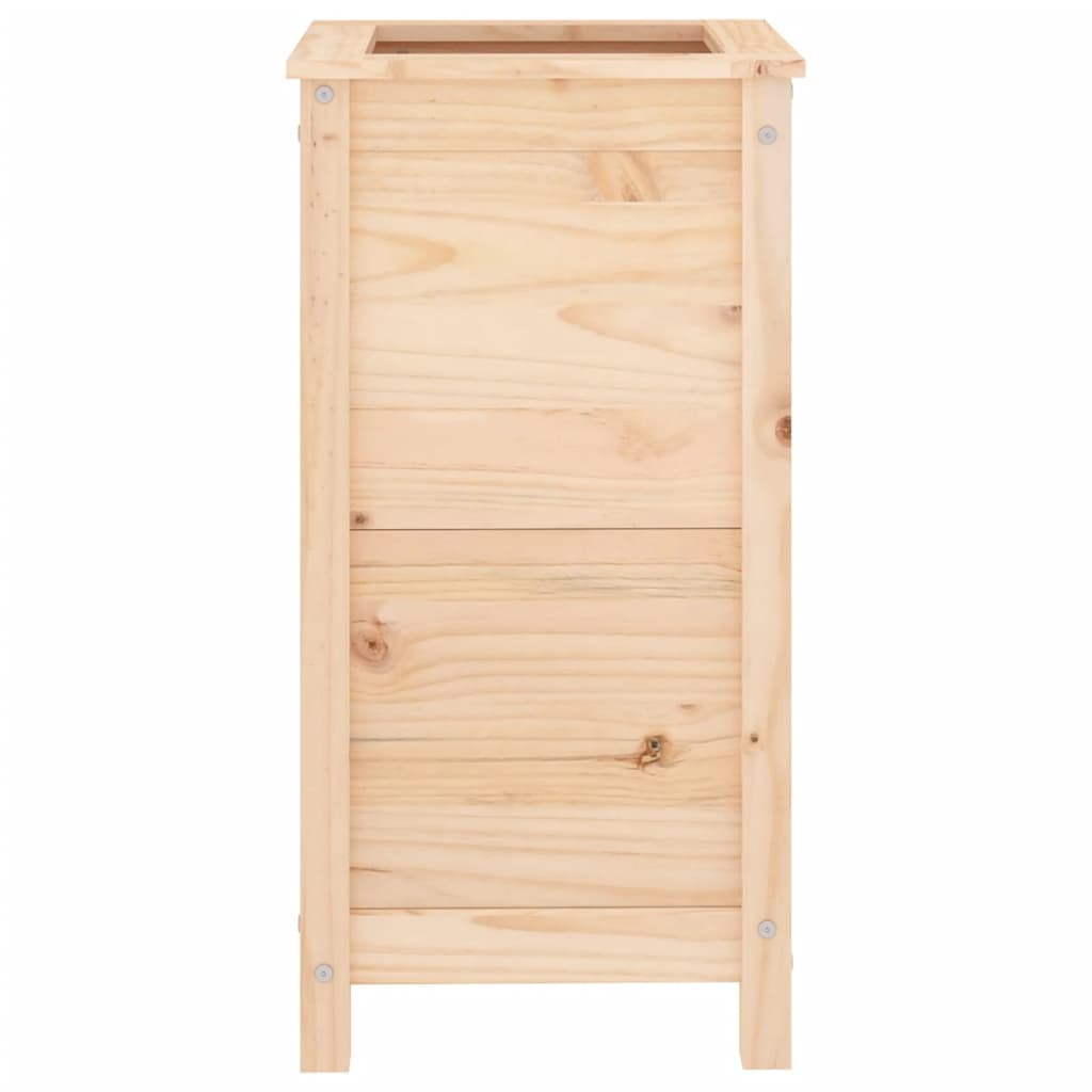 vidaXL Jardinieră de grădină, 40x40x78 cm, lemn masiv de pin