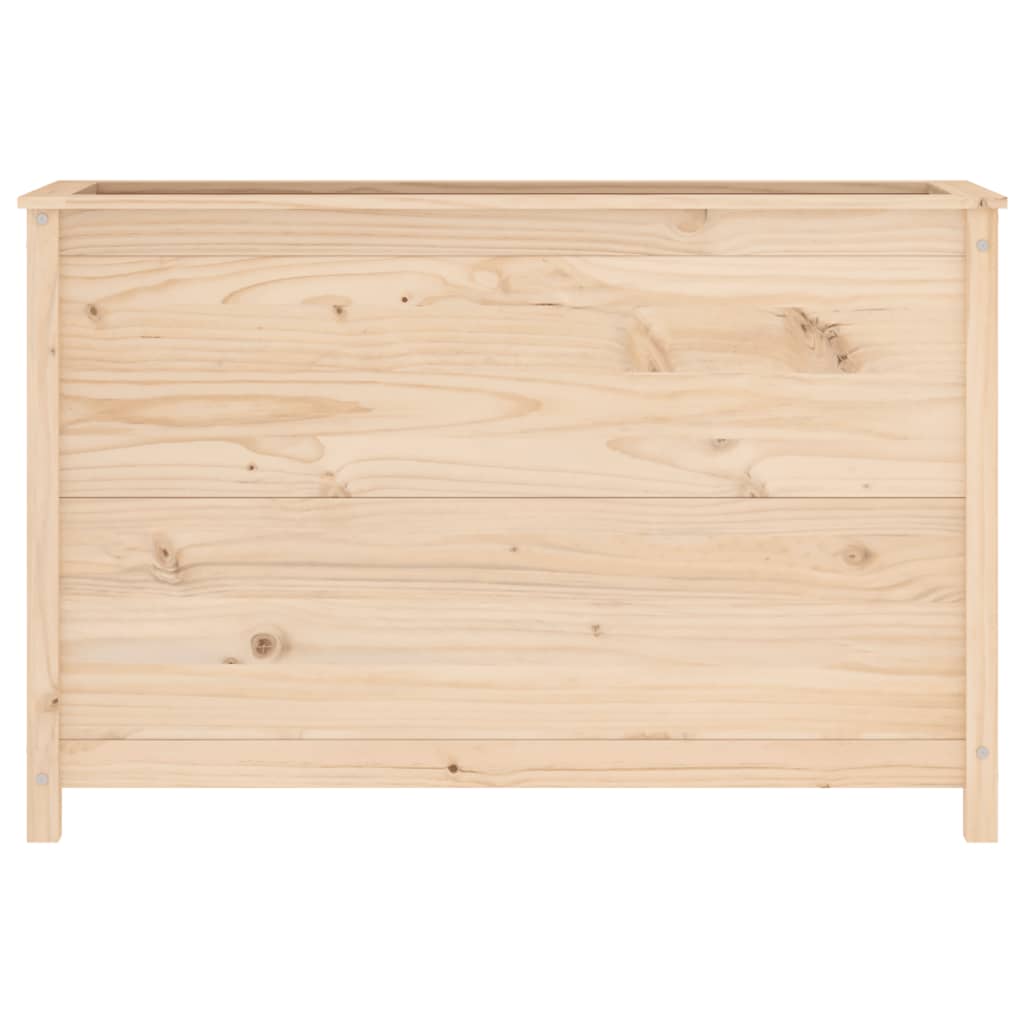 vidaXL Strat înălțat de grădină, 119,5x40x78 cm, lemn masiv de pin