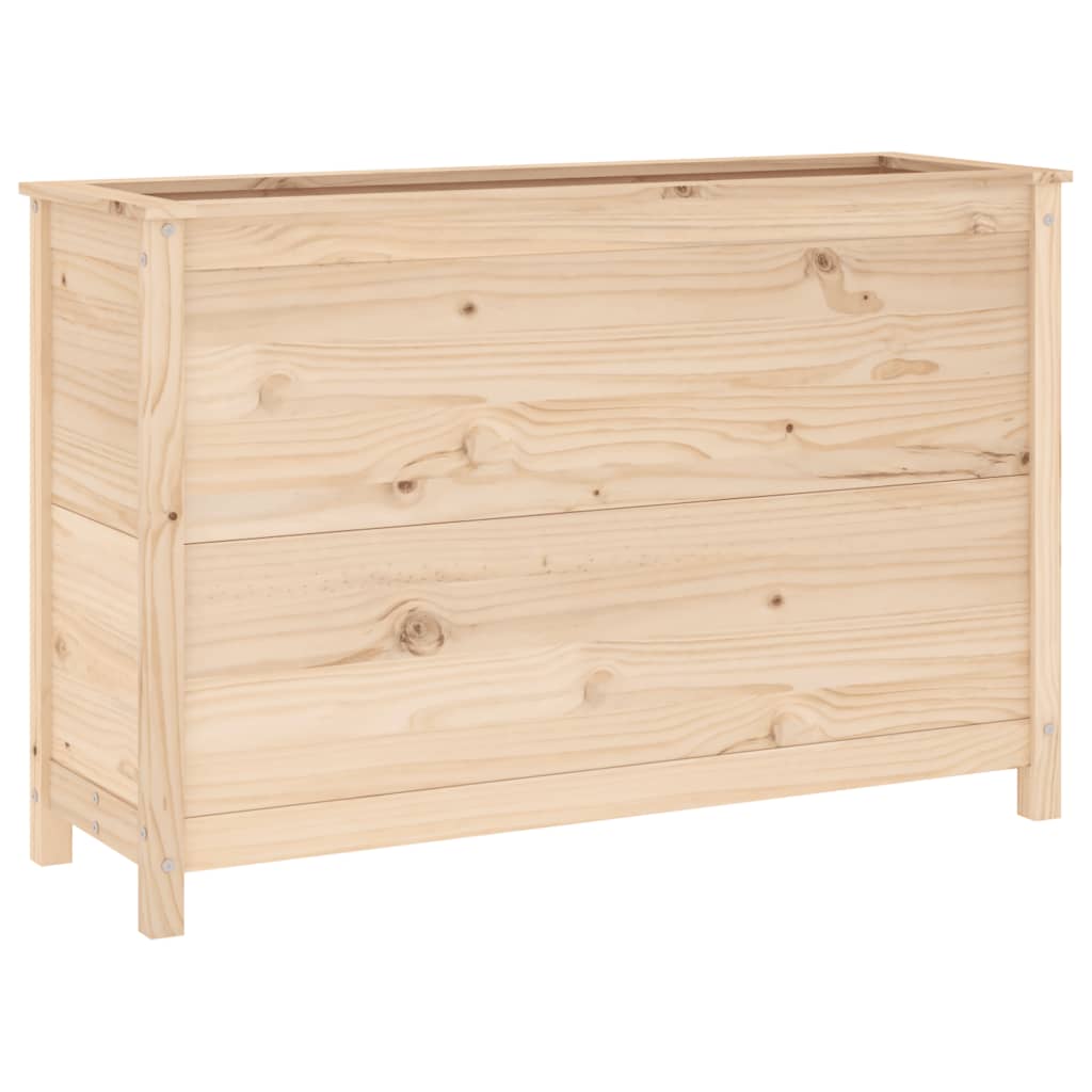 vidaXL Strat înălțat de grădină, 119,5x40x78 cm, lemn masiv de pin