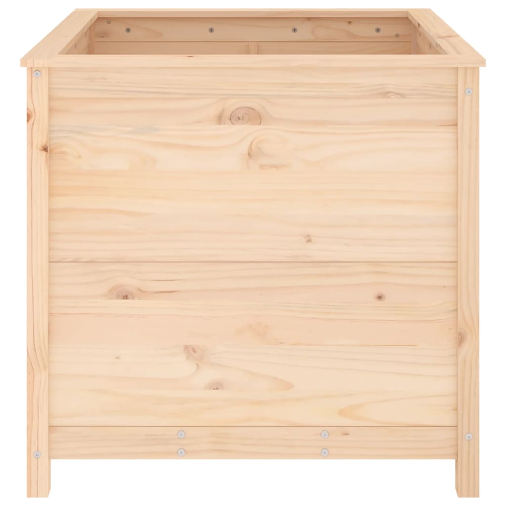 vidaXL Jardinieră de grădină, 82,5x82,5x78 cm, lemn masiv de pin