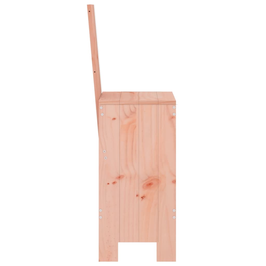 vidaXL Scaune de bar, 2 buc., 40x42x120 cm, lemn masiv Douglas vidaXL Scaune de bar, 2 buc., 40x42x120 cm, lemn masiv Douglas