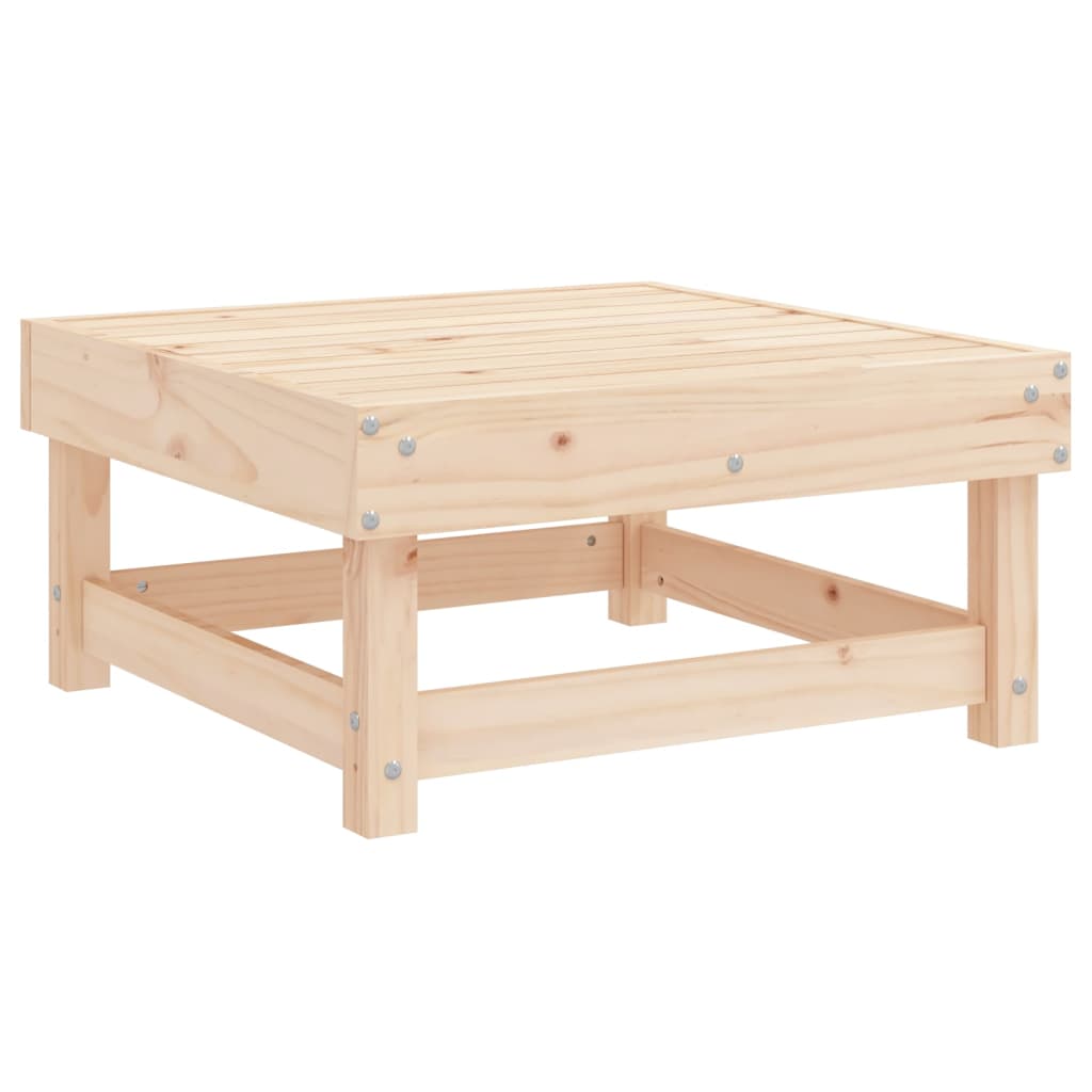 vidaXL Set mobilier de grădină, 3 piese, lemn masiv de pin vidaXL Set mobilier de grădină, 3 piese, lemn masiv de pin