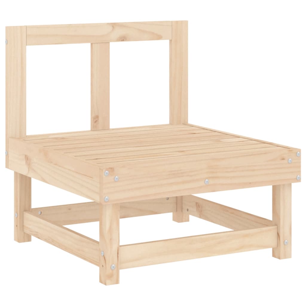 vidaXL Set mobilier de grădină, 3 piese, lemn masiv de pin vidaXL Set mobilier de grădină, 3 piese, lemn masiv de pin