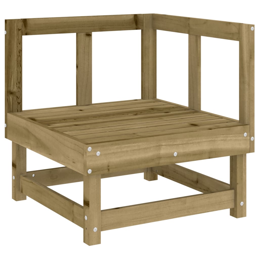 vidaXL Set mobilier de grădină, 3 piese, lemn de pin impregnat vidaXL Set mobilier de grădină, 3 piese, lemn de pin impregnat