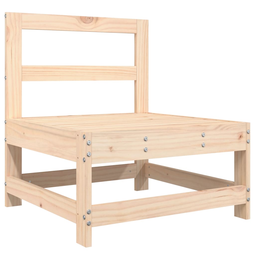 vidaXL Set mobilier de grădină, 3 piese, lemn masiv de pin vidaXL Set mobilier de grădină, 3 piese, lemn masiv de pin