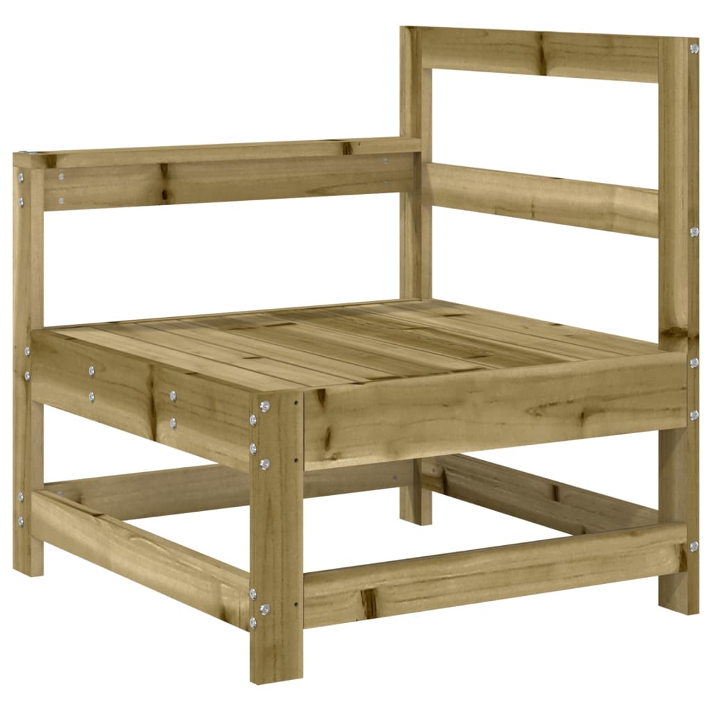vidaXL Set mobilier de grădină, 3 piese, lemn de pin impregnat