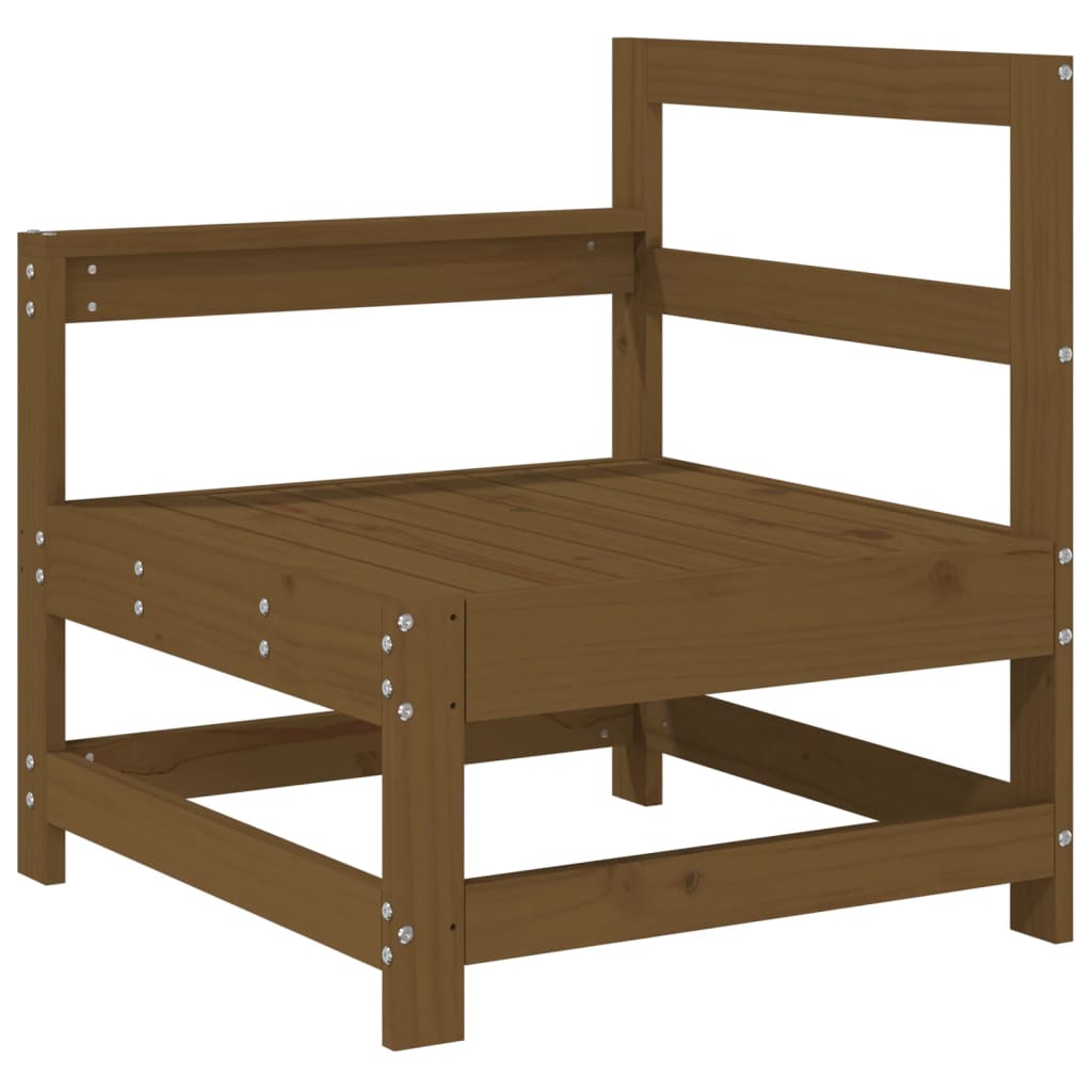 vidaXL Set mobilier de grădină, 3 piese, maro miere, lemn masiv de pin vidaXL Set mobilier de grădină, 3 piese, maro miere, lemn masiv de pin