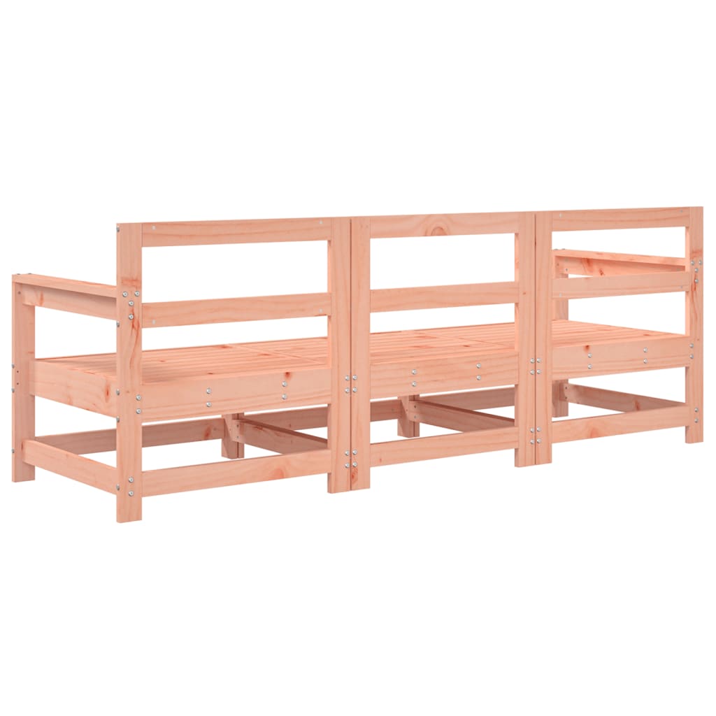 vidaXL Set mobilier de grădină, 3 piese, lemn masiv douglas vidaXL Set mobilier de grădină, 3 piese, lemn masiv douglas
