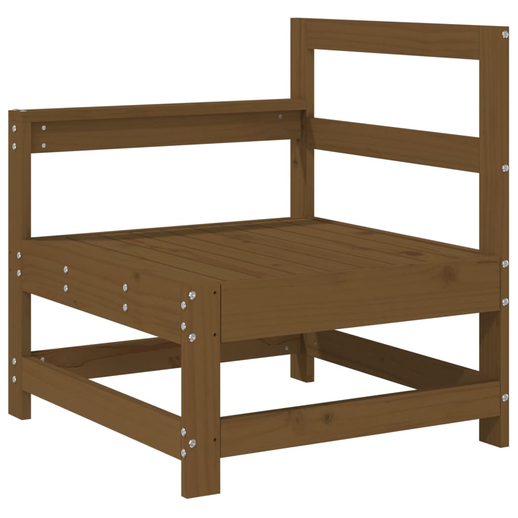 vidaXL Set mobilier pentru grădină 4 piese, maro miere, lemn masiv pin