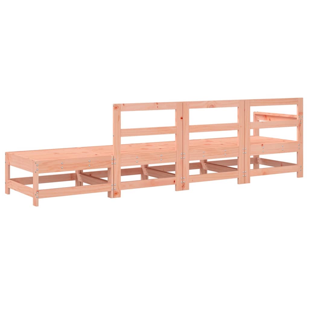 vidaXL Set mobilier relaxare grădină, 4 piese, lemn masiv Douglas vidaXL Set mobilier relaxare grădină, 4 piese, lemn masiv Douglas
