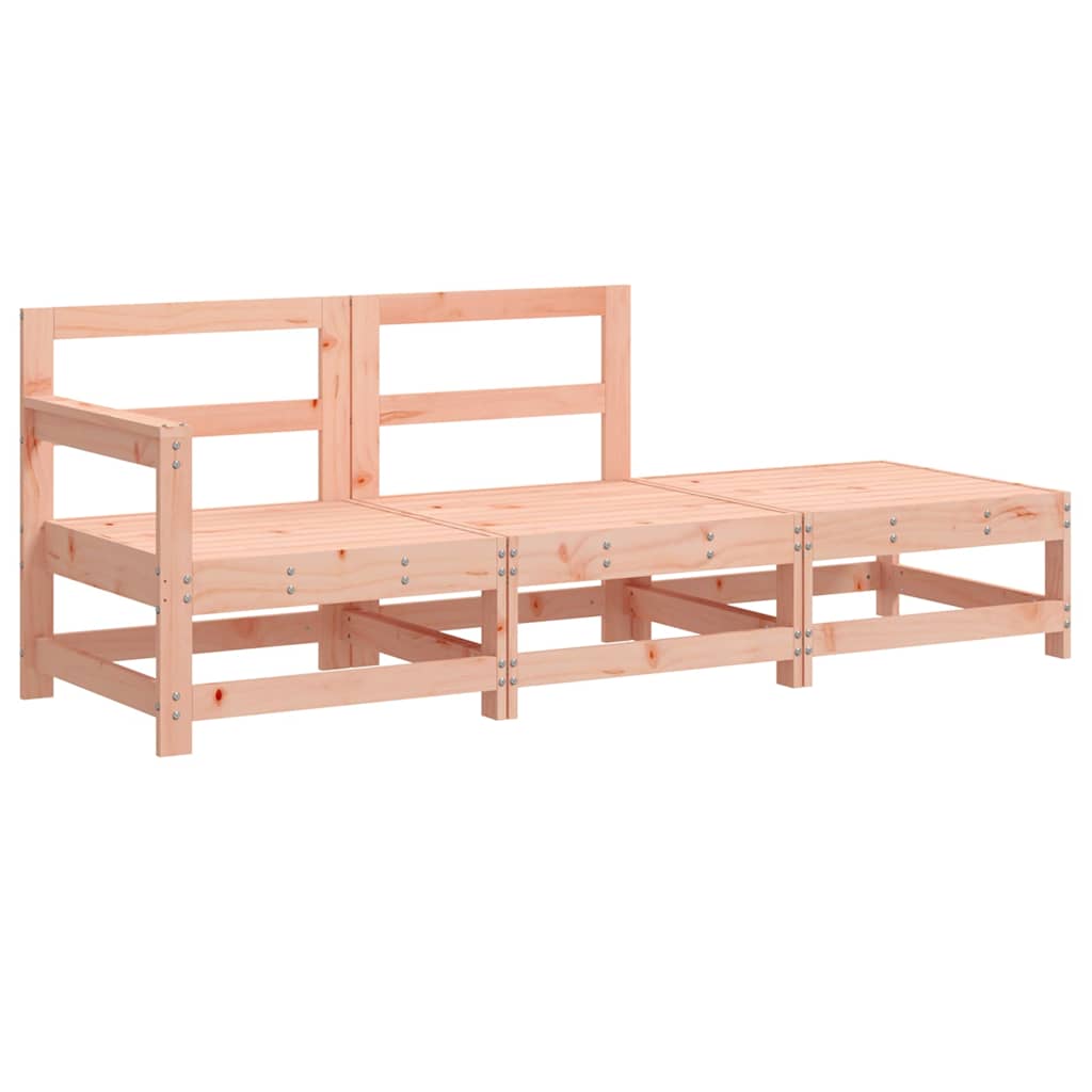 vidaXL Set mobilier de grădină cu perne, 3 piese, lemn masiv douglas vidaXL Set mobilier de grădină cu perne, 3 piese, lemn masiv douglas