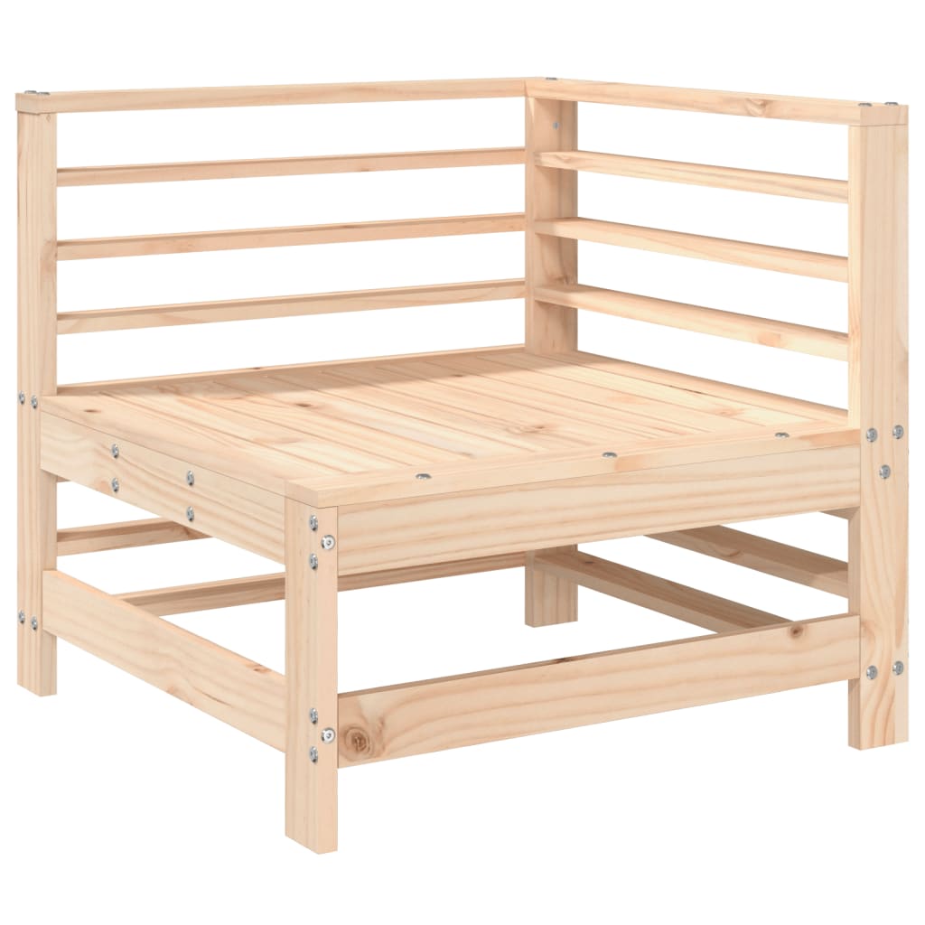vidaXL Set mobilier de grădină, 3 piese, lemn masiv de pin vidaXL Set mobilier de grădină, 3 piese, lemn masiv de pin