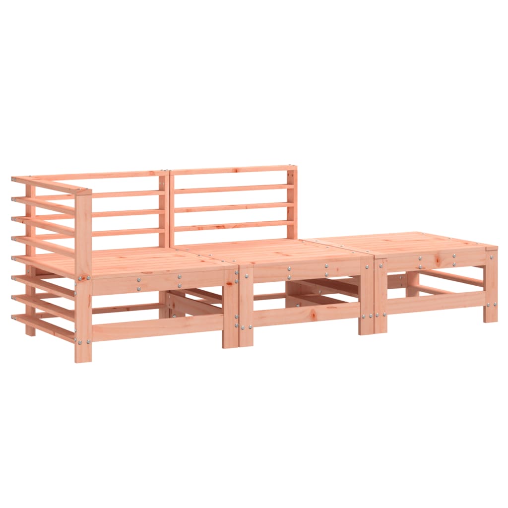 vidaXL Set mobilier de grădină, 3 piese, lemn masiv douglas vidaXL Set mobilier de grădină, 3 piese, lemn masiv douglas