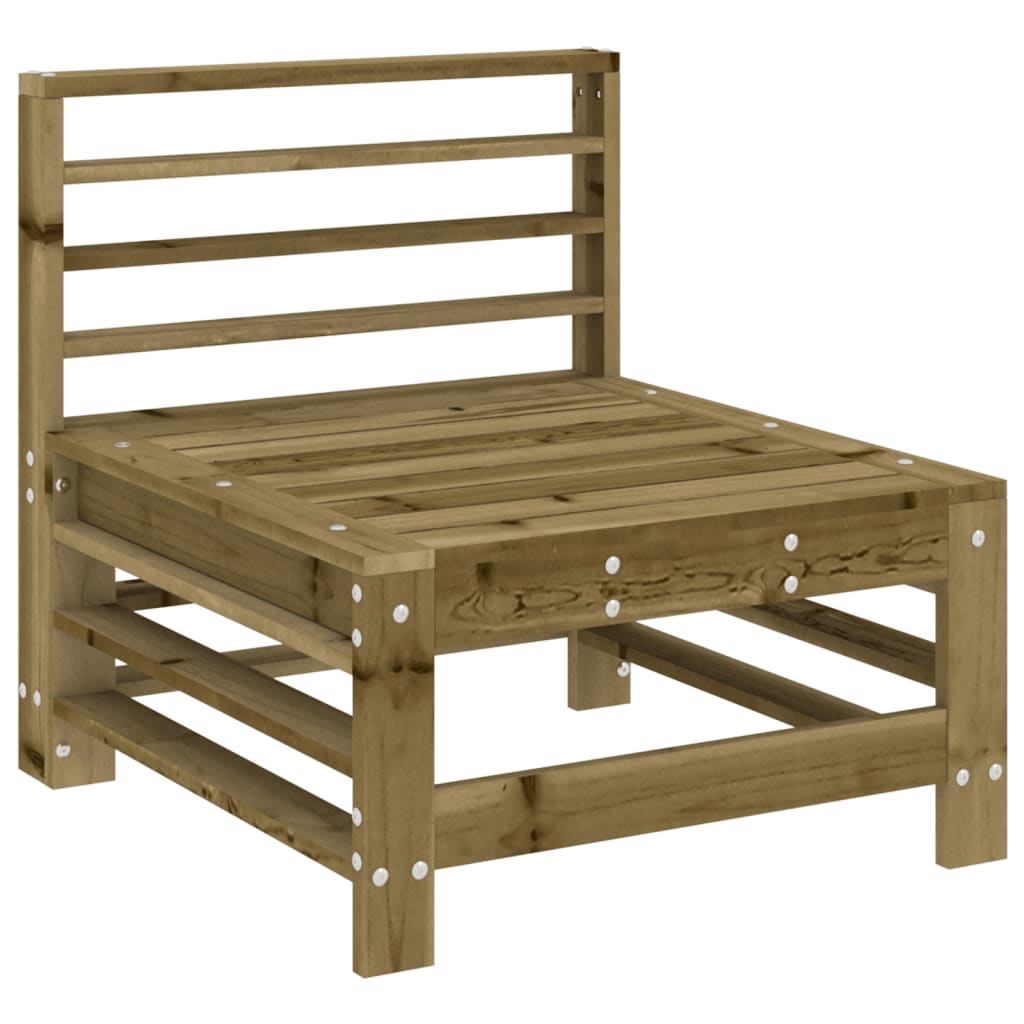 vidaXL Set mobilier de grădină, 3 piese, lemn de pin impregnat vidaXL Set mobilier de grădină, 3 piese, lemn de pin impregnat