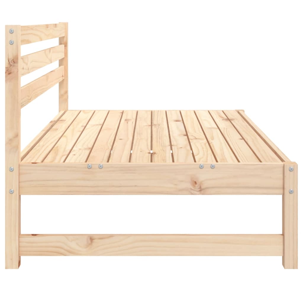 vidaXL Canapele de mijloc grădină 2 buc. 120x80 cm lemn masiv pin vidaXL Canapele de mijloc grădină 2 buc. 120x80 cm lemn masiv pin