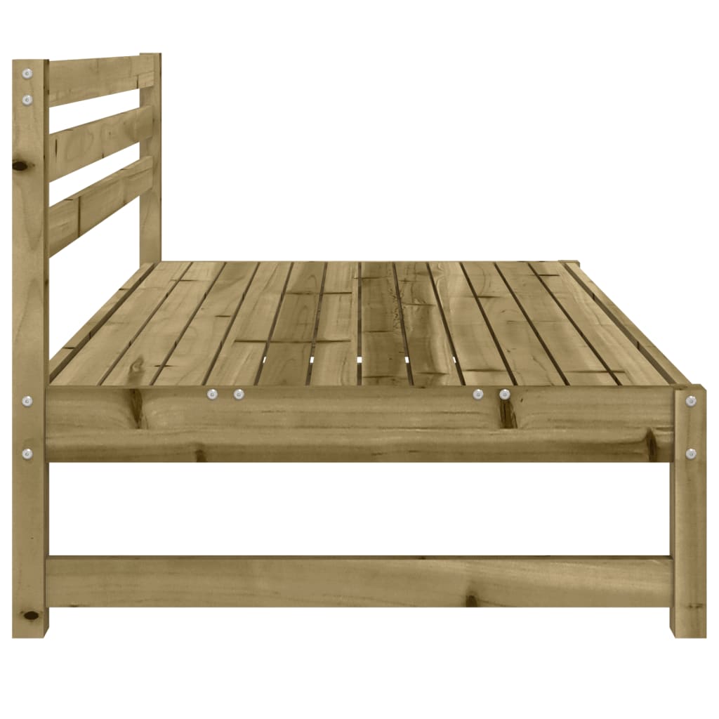 vidaXL Canapele de mijloc grădină 2 buc. 120x80cm lemn pin impregnat vidaXL Canapele de mijloc grădină 2 buc. 120x80cm lemn pin impregnat