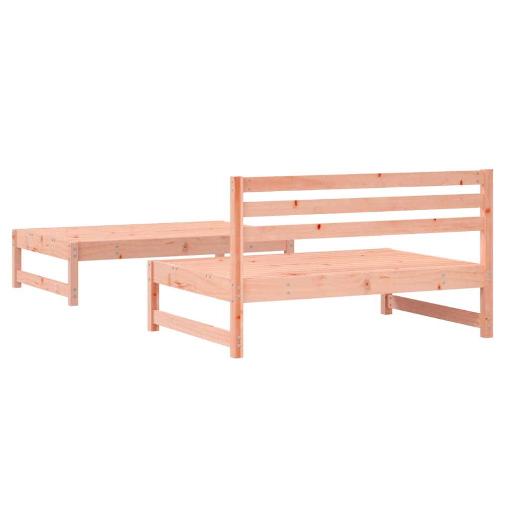 vidaXL Set mobilier relaxare grădină, 2 piese, lemn masiv Douglas vidaXL Set mobilier relaxare grădină, 2 piese, lemn masiv Douglas